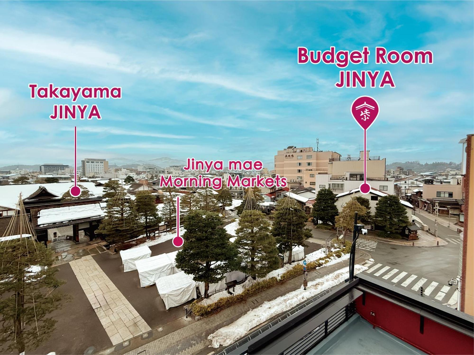 Budget Room Jinya Takayama  Exterior foto